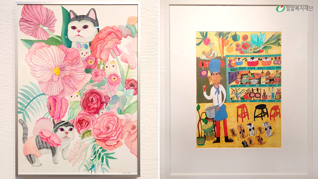 (좌)김지우 작가 그림, (우)조현준 작가 그림.jpg