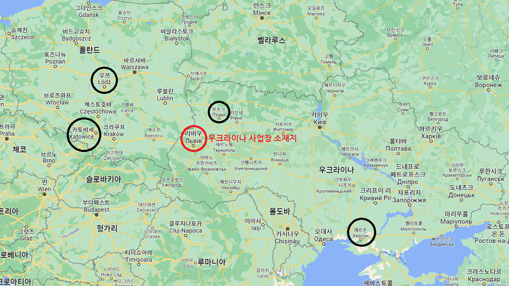 밀알복지재단 1차 난민지원사업 실시 지역(출처 구글 맵).jpg