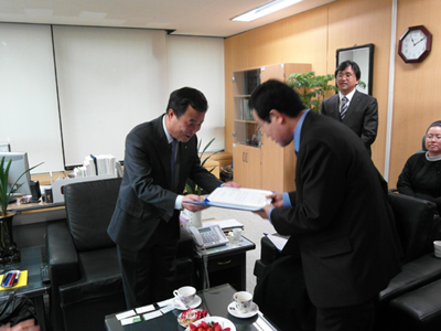 KRA Plaza 선릉지점, 대청종합사회복지관에 드림아카데미 기부금 전달