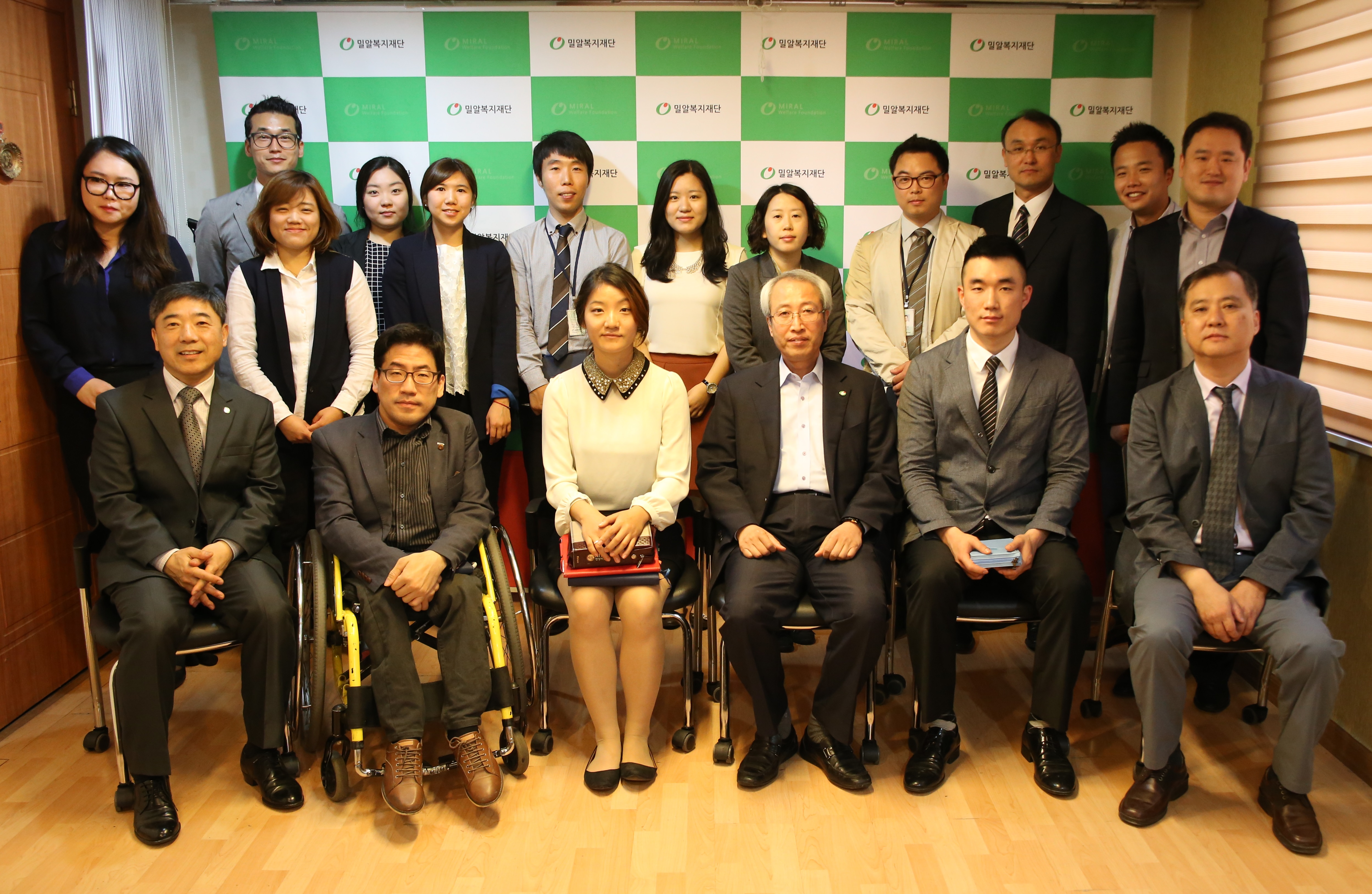 해외파견직원을 위한 파송예배 진행