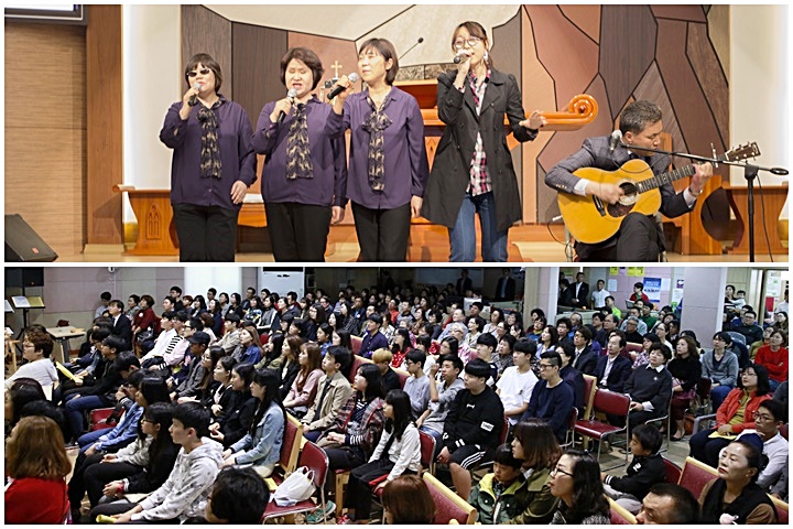 울산 다운공동체교회, 압구정교회와 함께한 ‘1004 나눔예배’