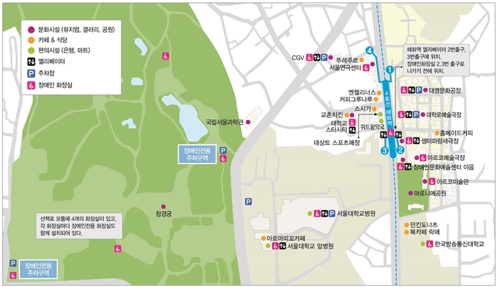 15. 혜화역 주변